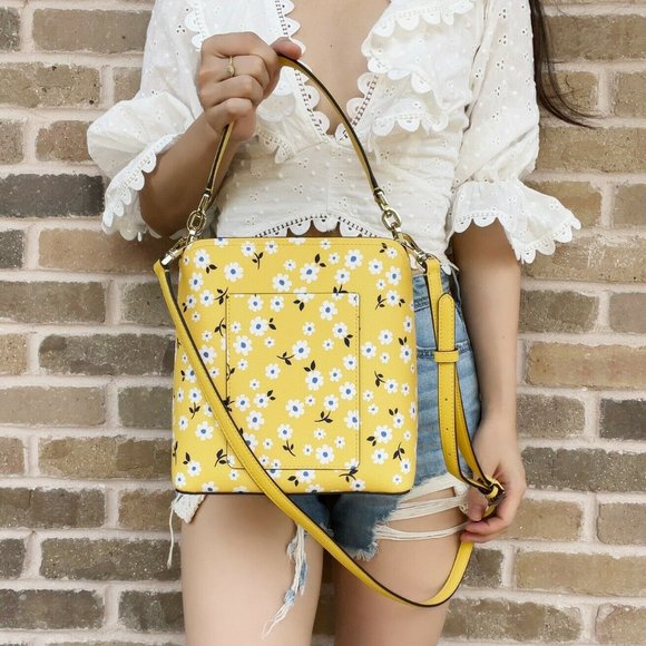 NWT Kate Spade Floral Bucket Bag & Crossbody💞 - Picture 10 of 12